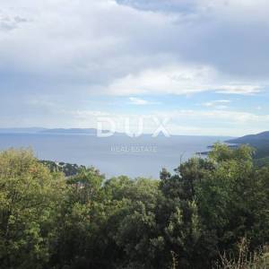 Rabac, 2609 m², poljoprivredno zemljište s pogledom na more