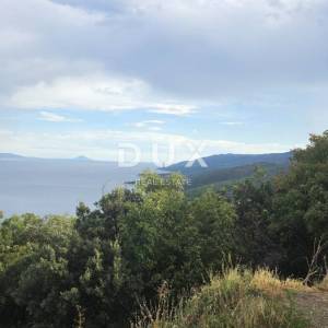 Rabac, 2609 m², poljoprivredno zemljište s pogledom na more