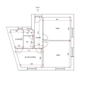 Rijeka, Banderovo, stan, 57 m², prizemlje, okućnica