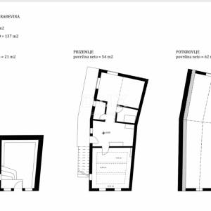 Samobor, centar, dvojna kuća 140m2