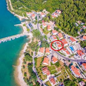 Soline, Krk, luksuzni apartman, 90 m od mora!