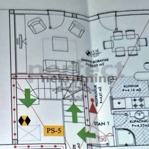 Sveta Nedelja,stan 40m2 za poslovnu namjenu,parking u dvorištu zgrade