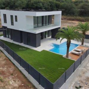 VILA S BAZENOM U MEDULINU – SAMO 70 m OD MORA I PLAŽE, POGLED NA MORE