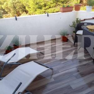 VIR – dvojna kuća, 124,42 m², 350 m od mora, 2 app, garaža, 2 pm
