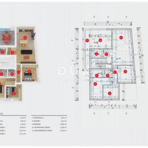 Vodice, trosobni stan, 93 m², novogradnja