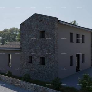 Vodnjan, okolica – moderna vila s bazenom u izgradnji