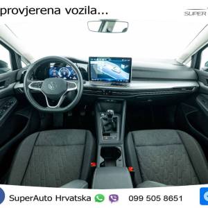 VW Golf VIII 2.0 TDI Life 116 KS, ACC+KAM+VIRT