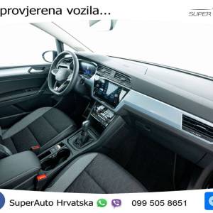 VW Touran 1.5 TSI DSG Comfortline 150 KS, 7-SJED+ACC+GR SJED+VIRT