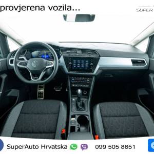 VW Touran 1.5 TSI DSG Comfortline 150 KS, 7-SJED+ACC+GR SJED+VIRT