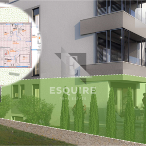 ZADAR – BELAFUŽA | Trosoban stan S1 s vrtom  - 108m2