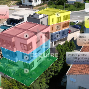 ZADAR – BELAFUŽA | Trosoban stan S1 s vrtom  - 108m2