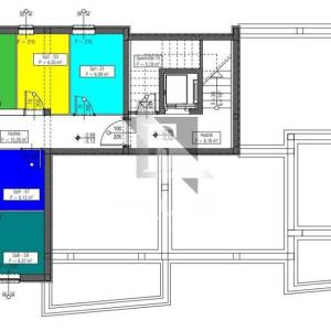 ZADAR – DIKLO - Novogradnja - Dvosoban penthouse S9, pogled na more - 78m2