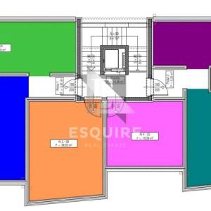 ZADAR – DIKLO - Novogradnja - Dvosoban penthouse S9, pogled na more - 78m2