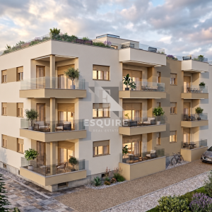ZADAR - DIKLO – Novogradnja, dvosoban stan S3 od 72,27 m2 u prizemlju s vrtom i dva parkirna mjesta!