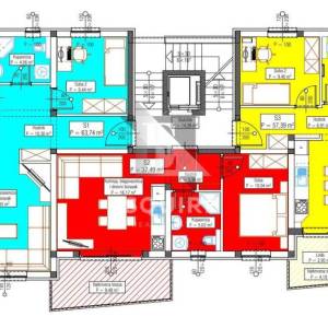ZADAR - DIKLO – Novogradnja, dvosoban stan S3 od 72,27 m2 u prizemlju s vrtom i dva parkirna mjesta!