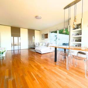 Zagreb, Borčec, dvoetažan četverosoban stan 116 m2 s privatnim vrtom 390 m2 + 2 PM