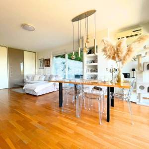 Zagreb, Borčec, dvoetažan četverosoban stan 116 m2 s privatnim vrtom 390 m2 + 2 PM