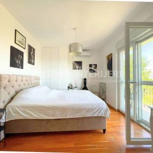 Zagreb, Borčec, dvoetažan četverosoban stan 116 m2 s privatnim vrtom 390 m2 + 2 PM