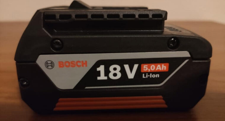 Baterija Bosch Li-ion 18V , 5.0Ah