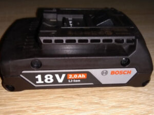 Baterija Bosch Li-ion 18V , 2.0Ah