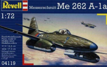 Maketa avion MESSERSCHMITT ME 262 A-1a