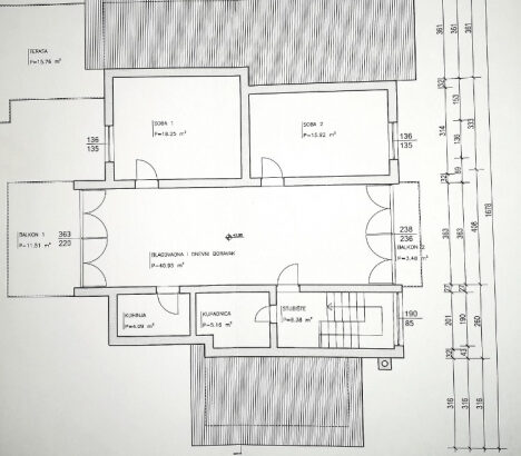 Prodajem stan centar Donja Stubica 87,03 m2 +balkon 15+podrum 5,7 m2