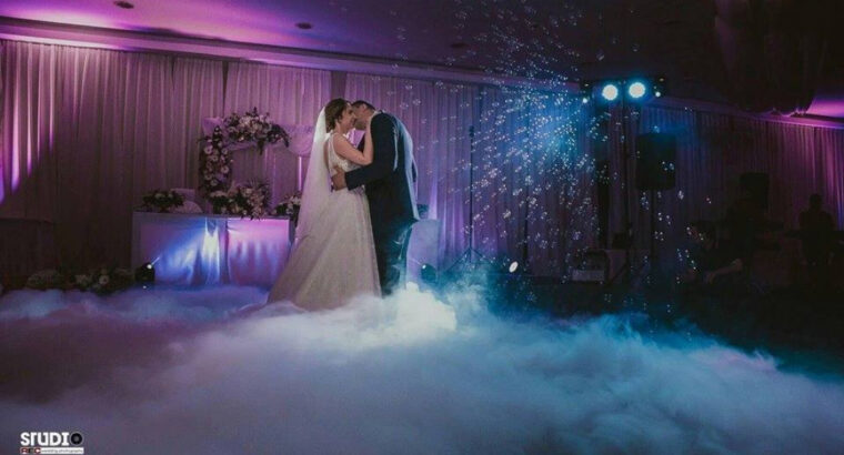 NIski dim, fontane, rasvjeta za vjenčanja/svadbe i ostale evente!
