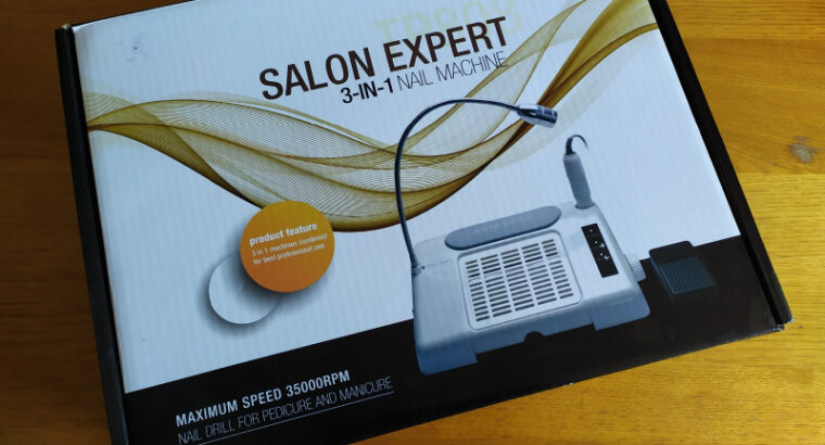 Salon Expert 3 u 1 • BRUSILICA 35 000 RPM • USISAVAČ • LED svjetiljka