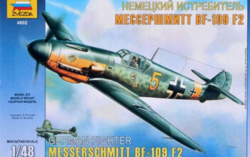 Maketa avion Messerschmitt Bf 109 F-2 1/48 1:48