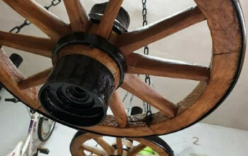 Drveni kotač luster „Basic Wheel“