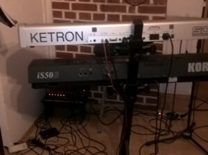 Ketron SD5, Korg IS 50 i mini ozvučenje Montarbo 2x