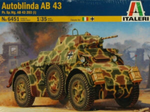 Maketa oklopnjak Autoblinda Ab 43 Armored Car 1/35 1:35