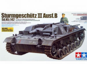 Maketa tenka tenk Stug III Ausf.B 1/35 1:35 Oklopnjak + figurica