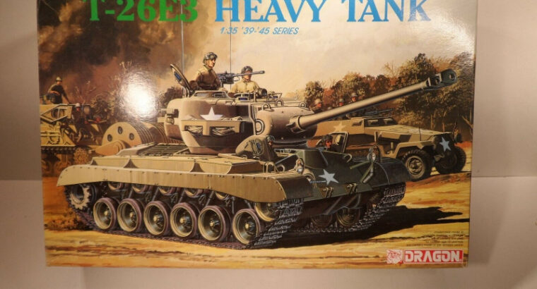 Maketa tenk 1/35 1:35 T-26 E3 Heavy Tank Oklopnjak