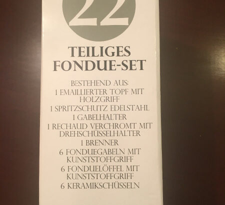 Fondue set (22 kom)
