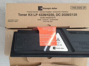2xTriumph Adler Toner black LP4230/4228 DC i berolina supercart plus