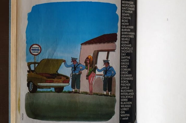 LINEA magazin karikatura br. 1/1980