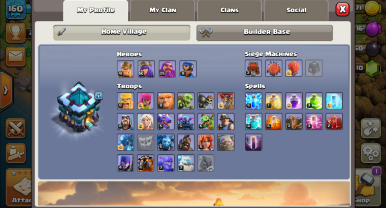 Clash of Clans Acc TH13