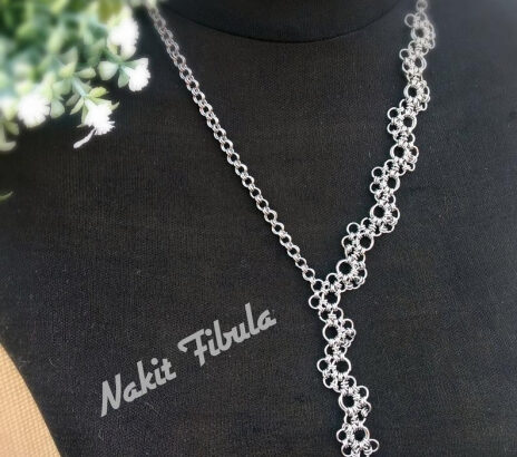 Dugačka ogrlica od nehrđajućeg čelika