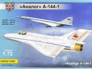 Maketa aviona avion MiG Analog A-144-1