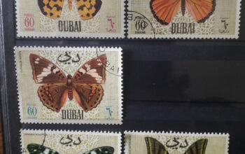 Mark LOT br. 189 – DUBAI (UAE) – leptiri
