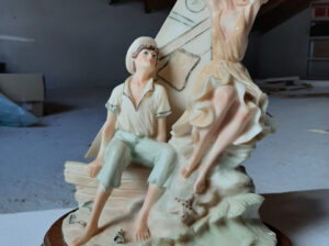 Prodajem art deco skulpturu talijanskog kipara Claudio Vivian