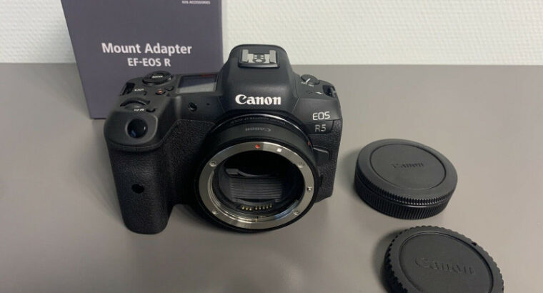 Canon Eos R5 Camera + adapter