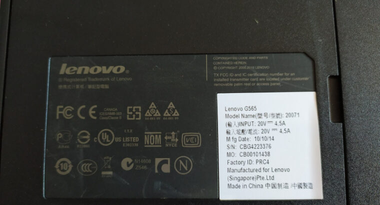 Lenovo G565