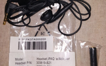 HP IPAQ slušalica i adapter 3.5mm/2.5mm – P/N: 309819-B21