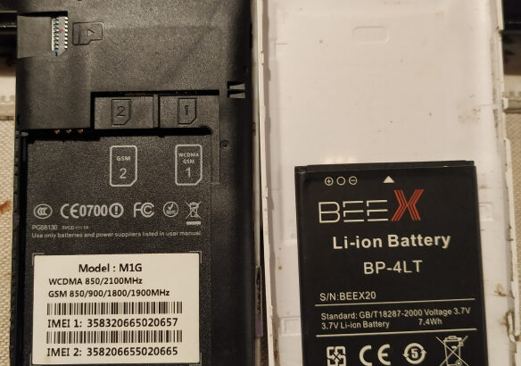 BeeX M1G + baterija, za dijelove