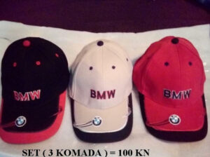 BMW-Šilterice,set od 3 kom(1x crna,crvena i krem boja)NOVO,set=100kn !