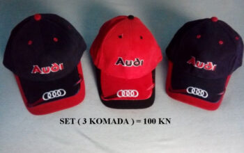 Audi-Šilterice set od 3 kom (2x crna,1x crvena) NOVO,100 kn=set!