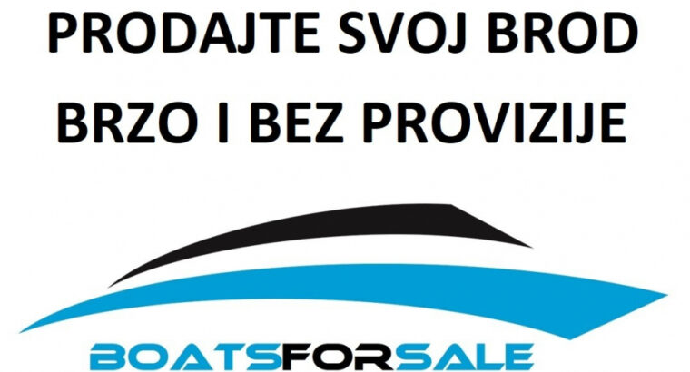Prodajte svoje plovilo brzo i bez provizije na www.boatsforsale.eu