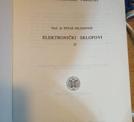 ELEKTRONIČKI SKLOPOVI II – Petar Biljanović